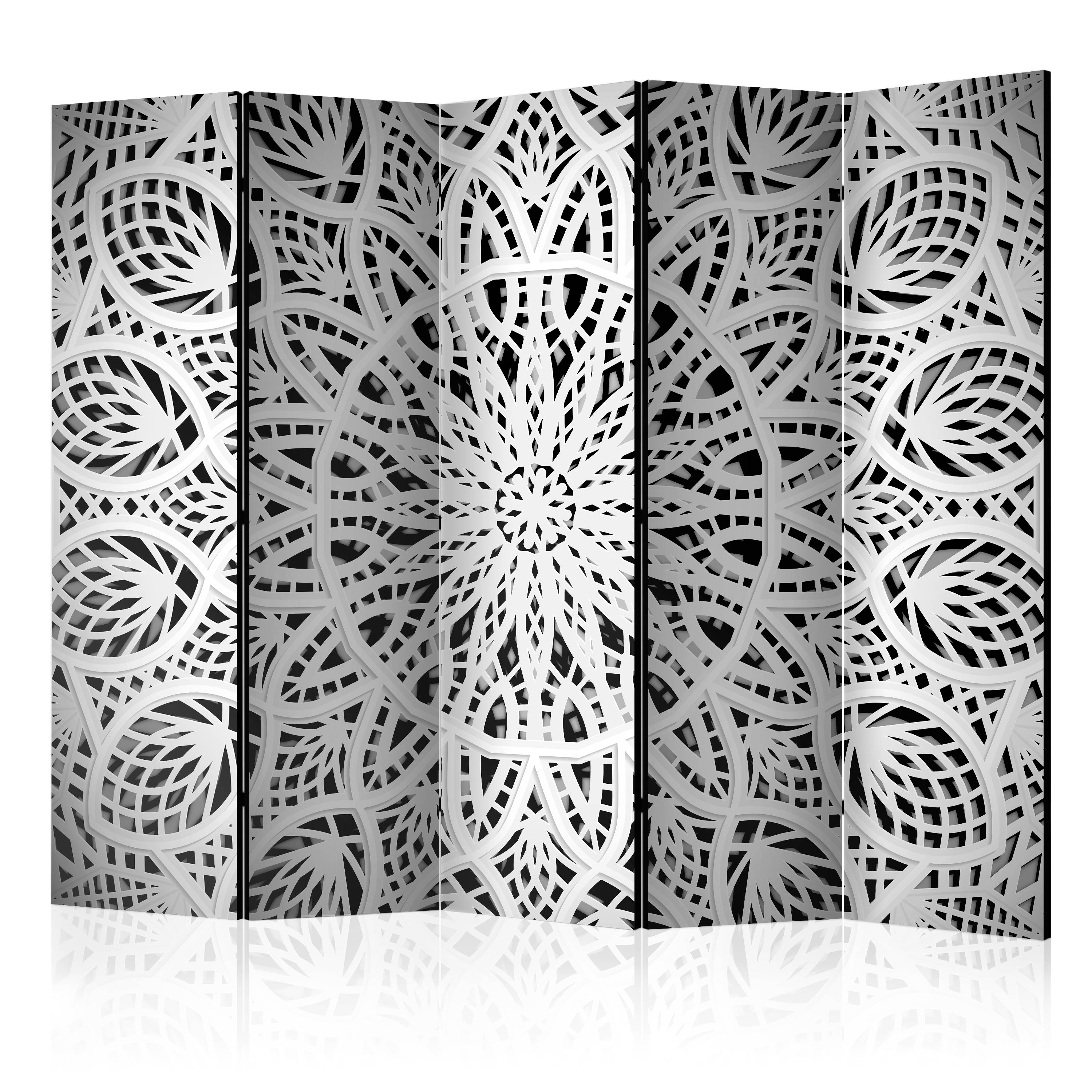 Rumsavdelare Arkiio White Mandala II 225x172 cm