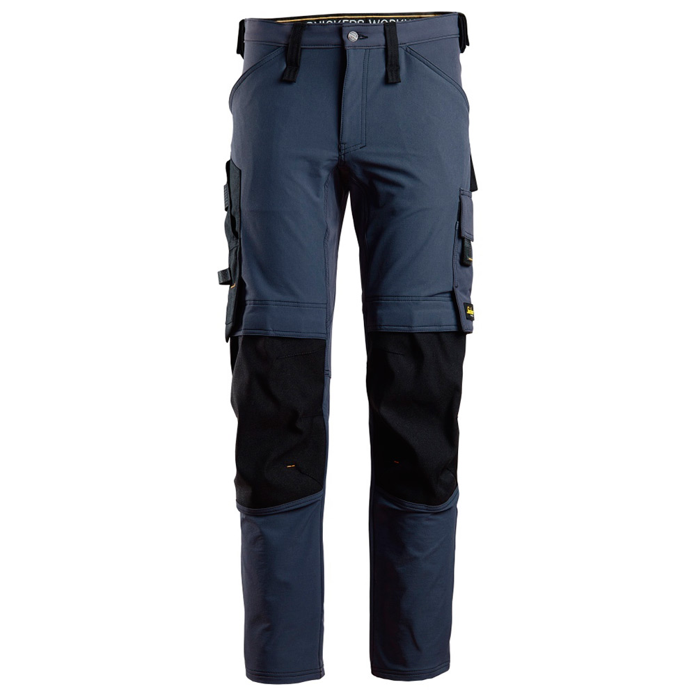 Arbetsbyxa stretch AW Storlek: 146 , Färg: Navy\Black
