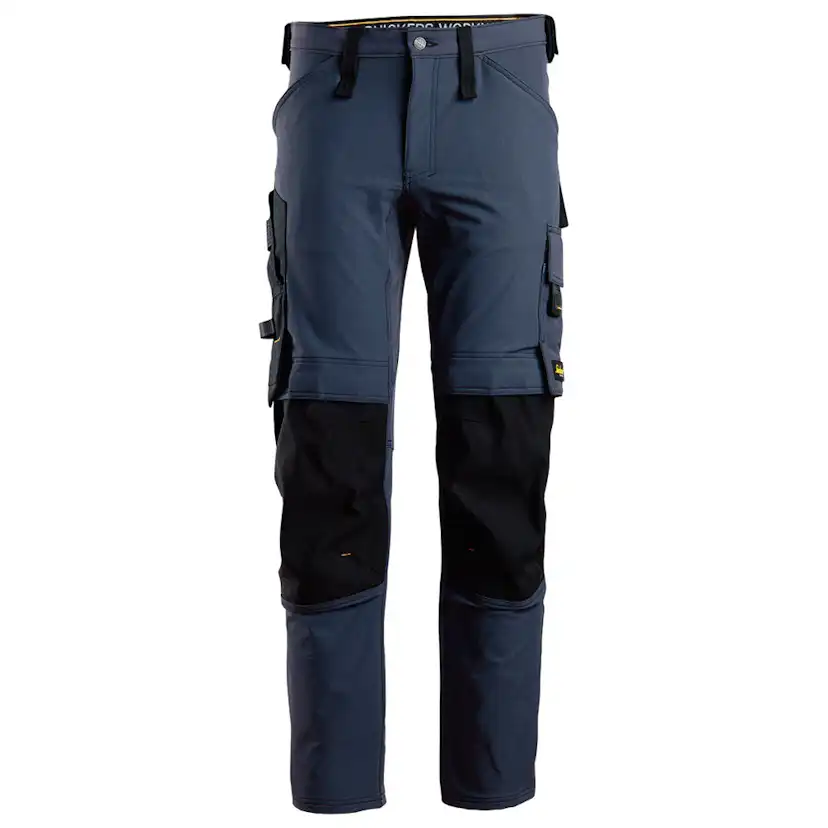 Arbetsbyxa stretch AW Storlek: 146 , Färg: Navy\Black