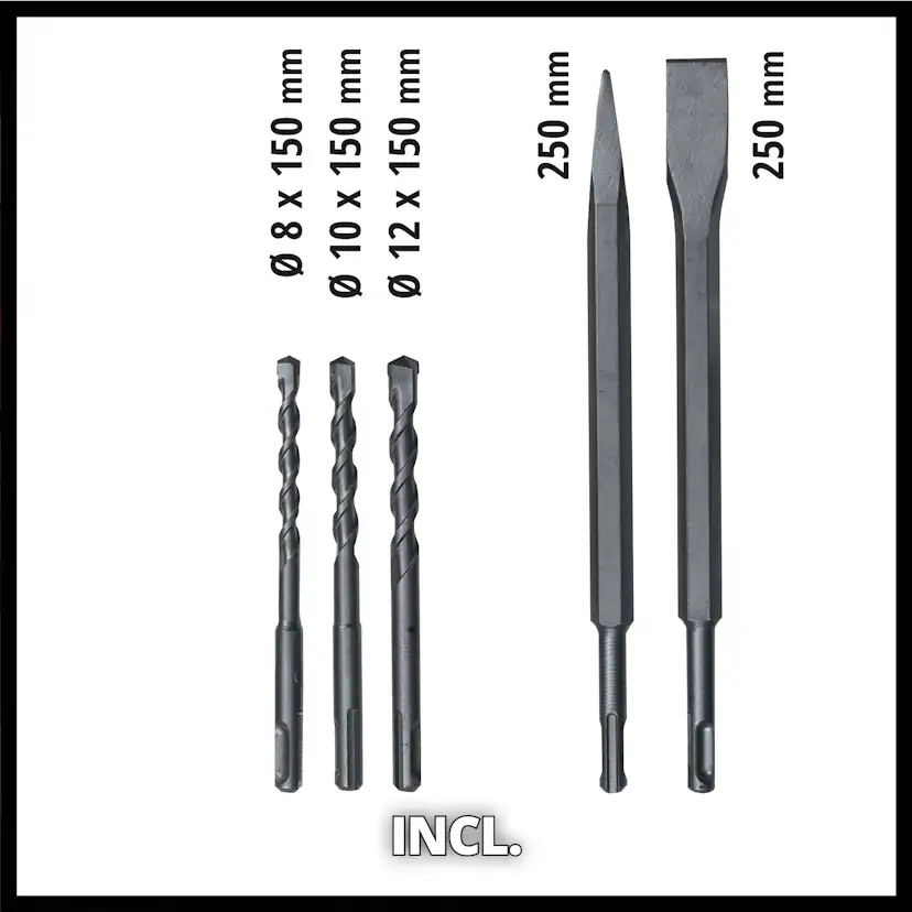 Roterande Borrhammare Einhell TE-RH 32 4F KIT med Batteri