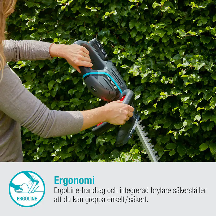 Häcksax Gardena ComfortCut 50/18V P4A utan Batteri