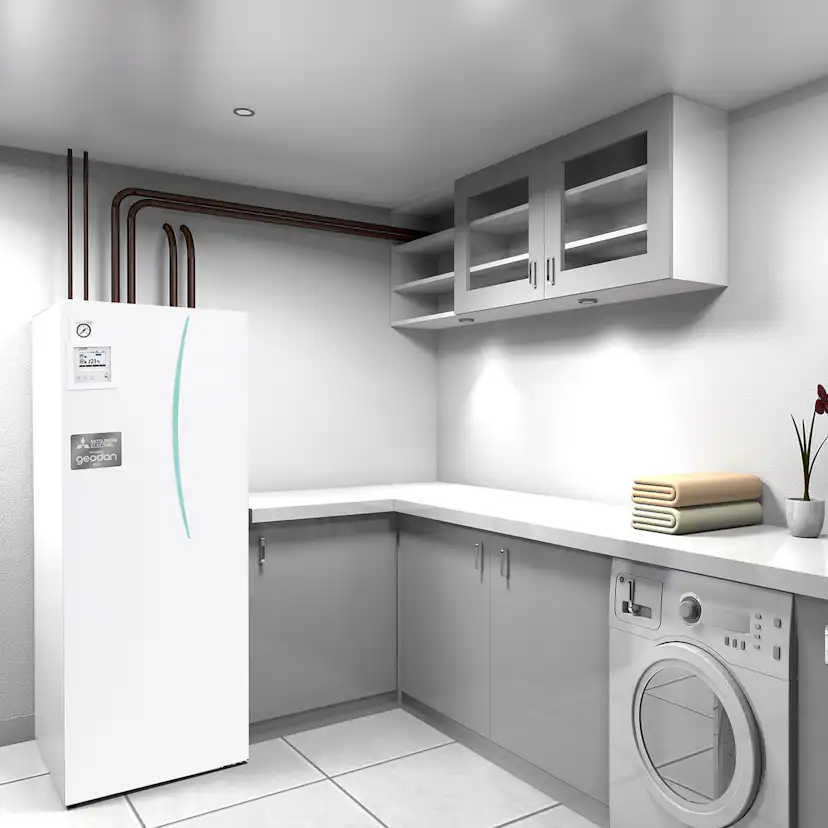 Bergvärmepump Mitsubishi Electric Geodan 11 kW