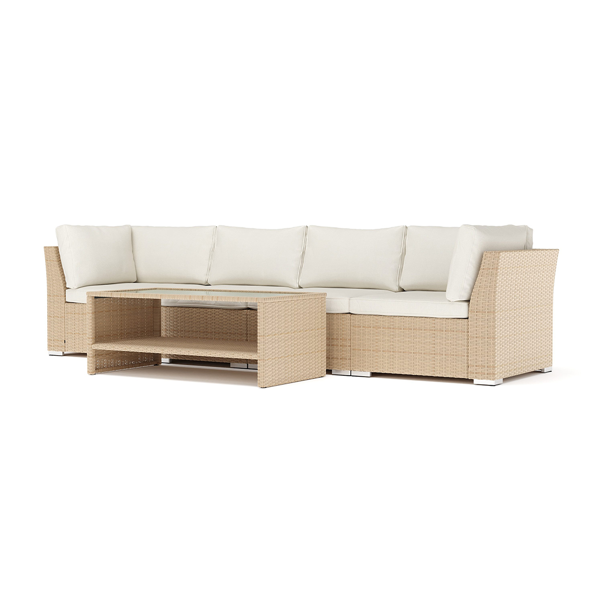 Wisconsin Rak soffa 4 sits Beige