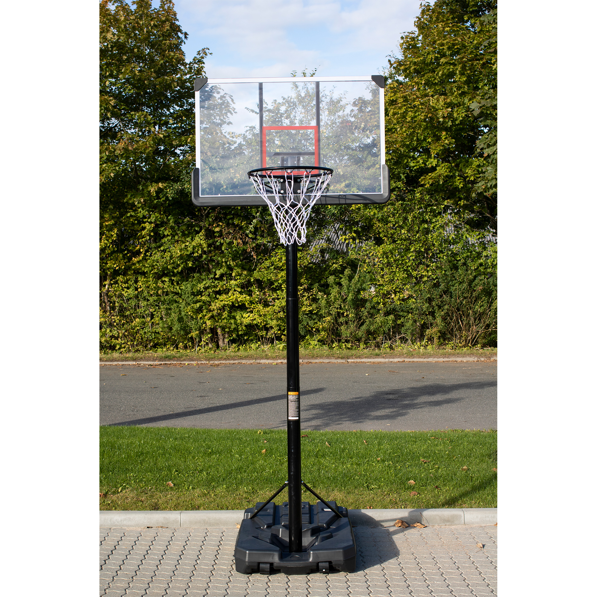 Basketställning Nordic Games Deluxe Svart Justerbar Basketkorg