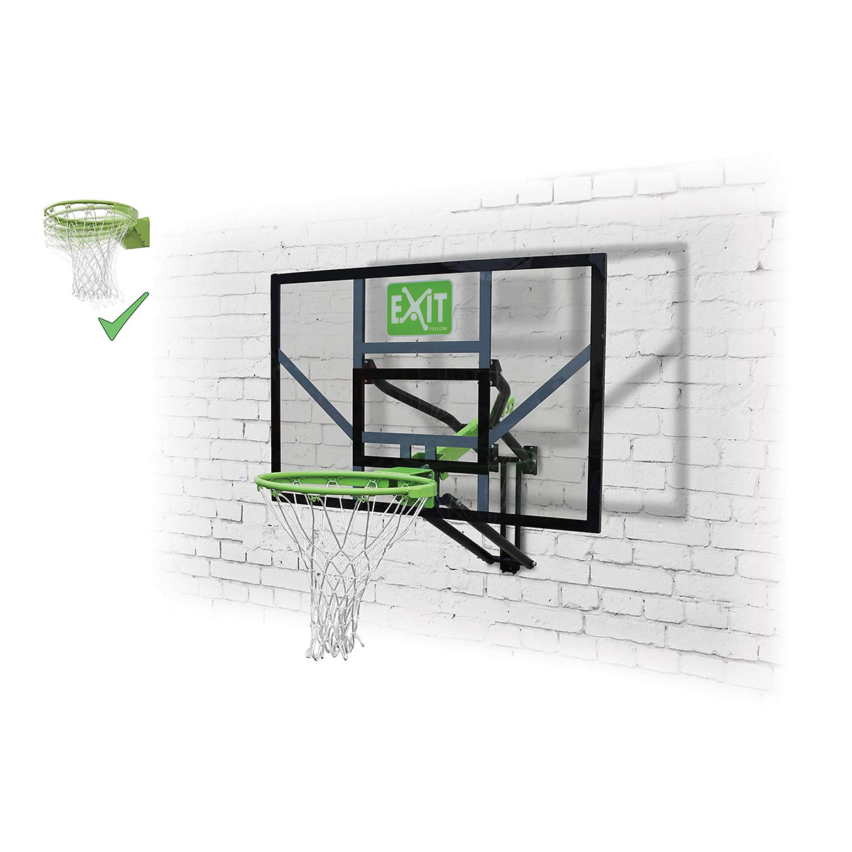 Basketkorg Exit Toys Galaxy för Väggmontering Dunkbar