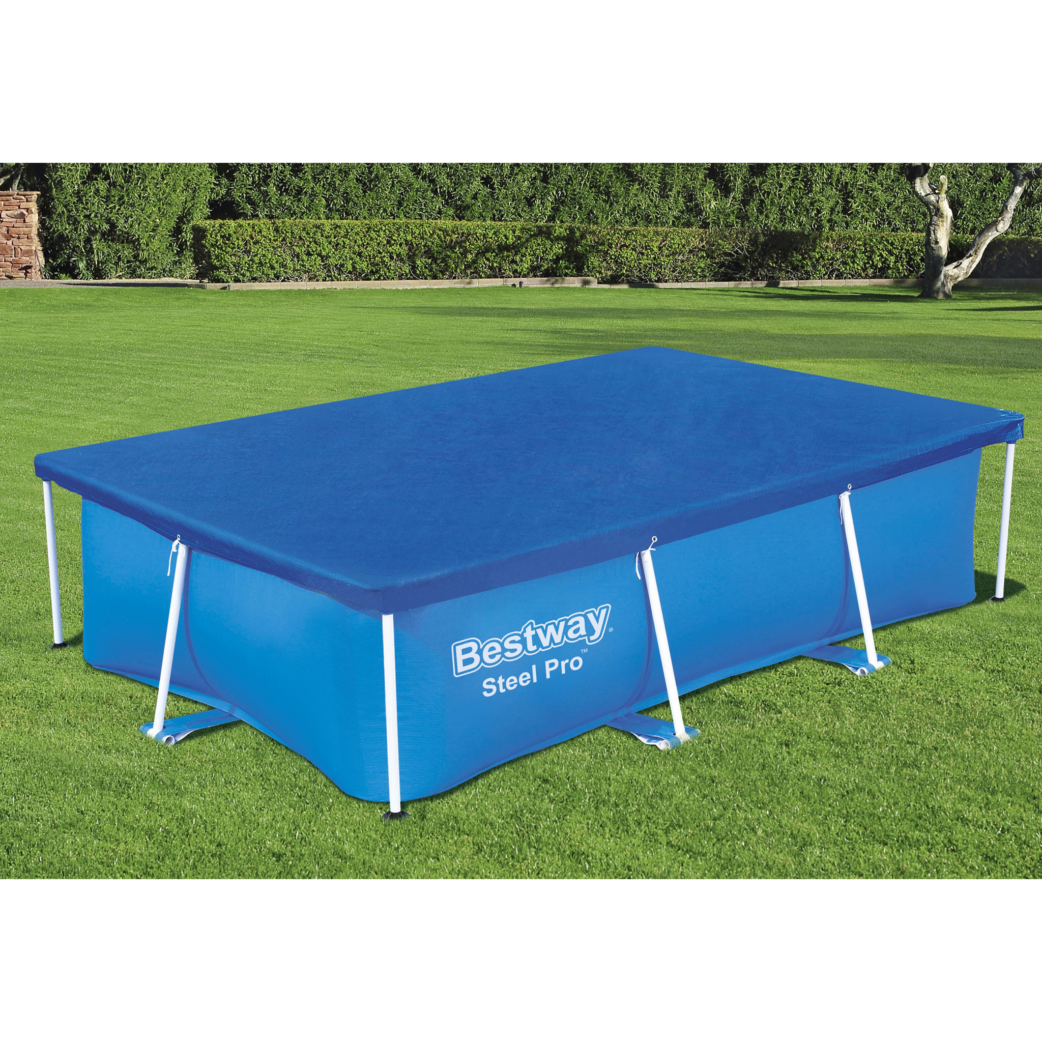 Poolöverdrag Bestway Flowclear Rektangulärt 2,59 x 1,7 m
