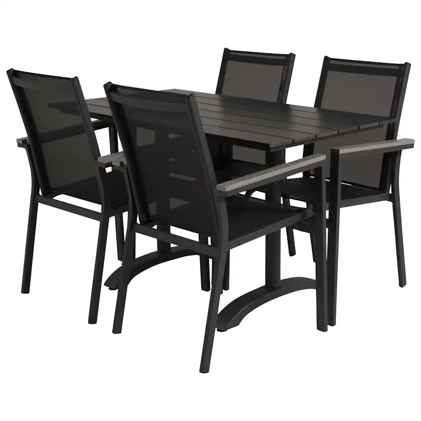 Cafégrupp Venture Home Dolly med 4 Pincy Stolar