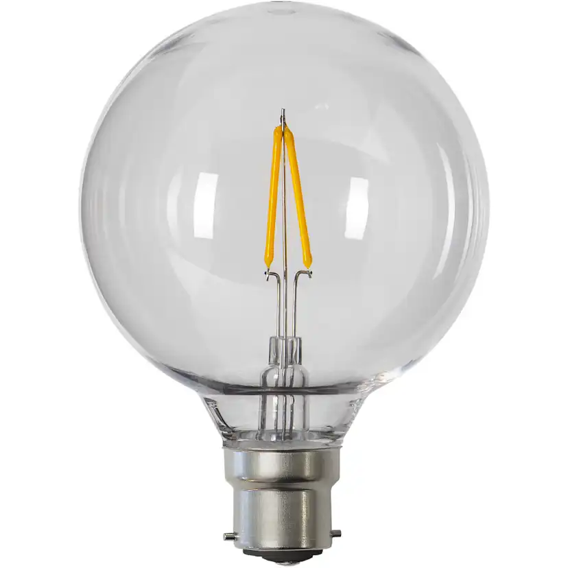 LED-lampa Star Trading B22 G95 Outdoor Lighting PC Cover Filament