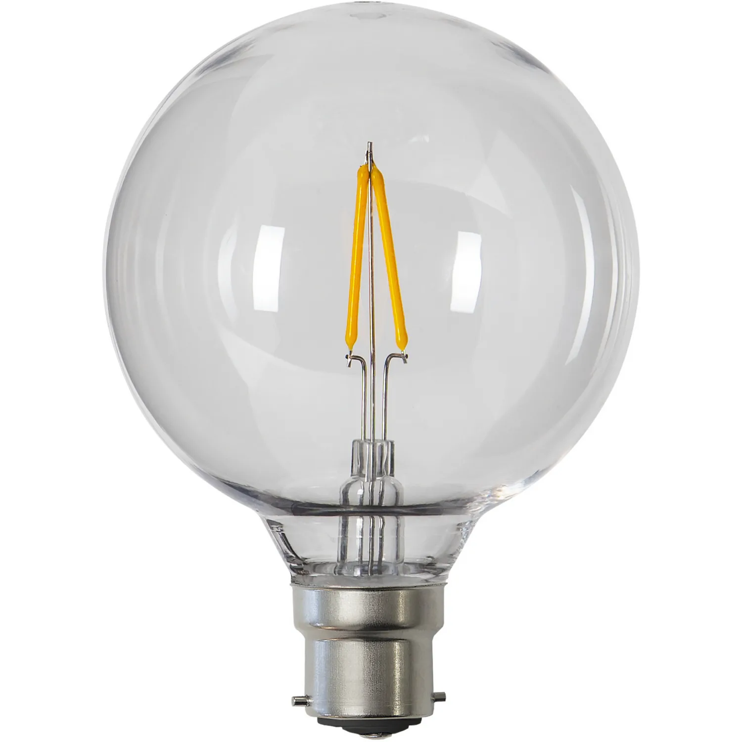 LED-lampa Star Trading B22 G95 Outdoor Lighting PC Cover Filament