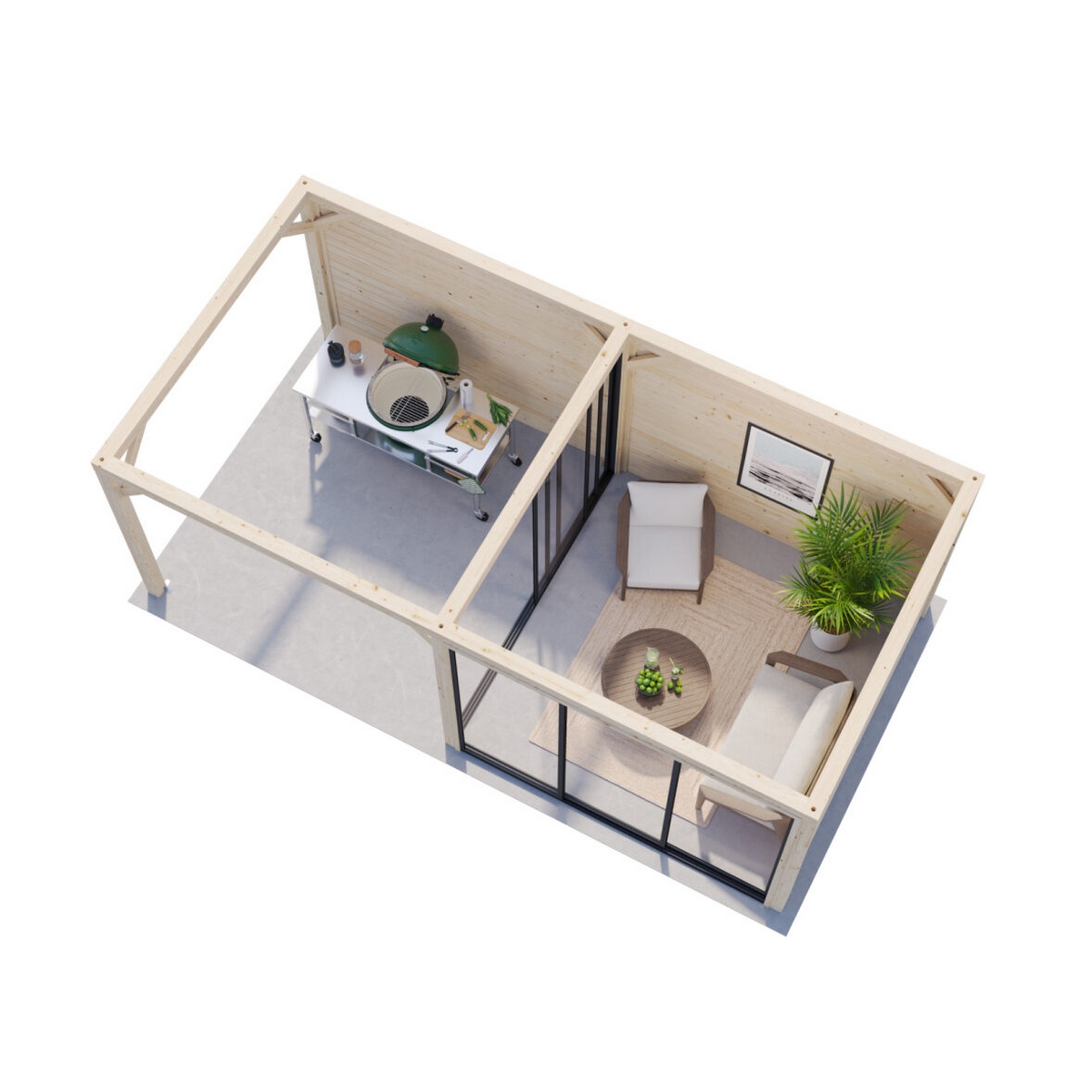 Uterum Palmako Lenna 16,6 m2 Set 405 Slide