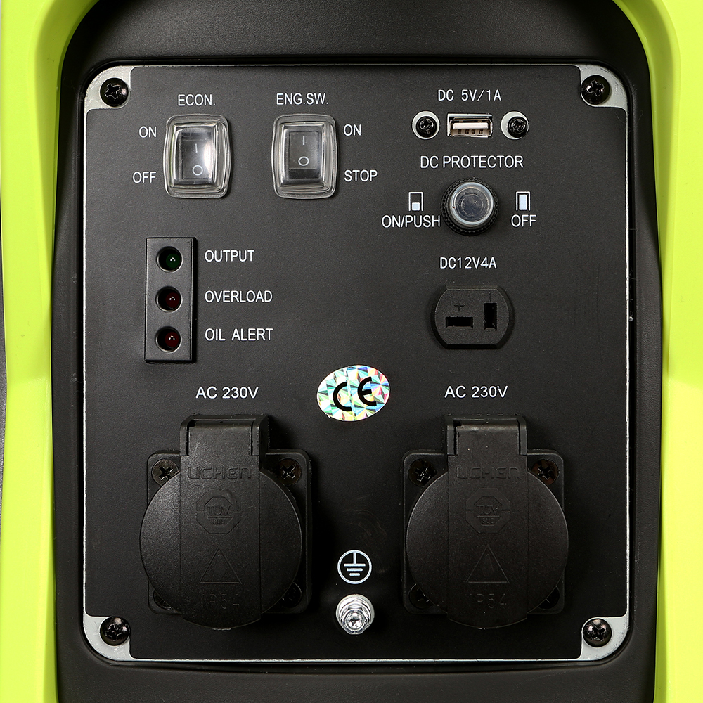 Elverk Metalcraft 2300W med USB-port