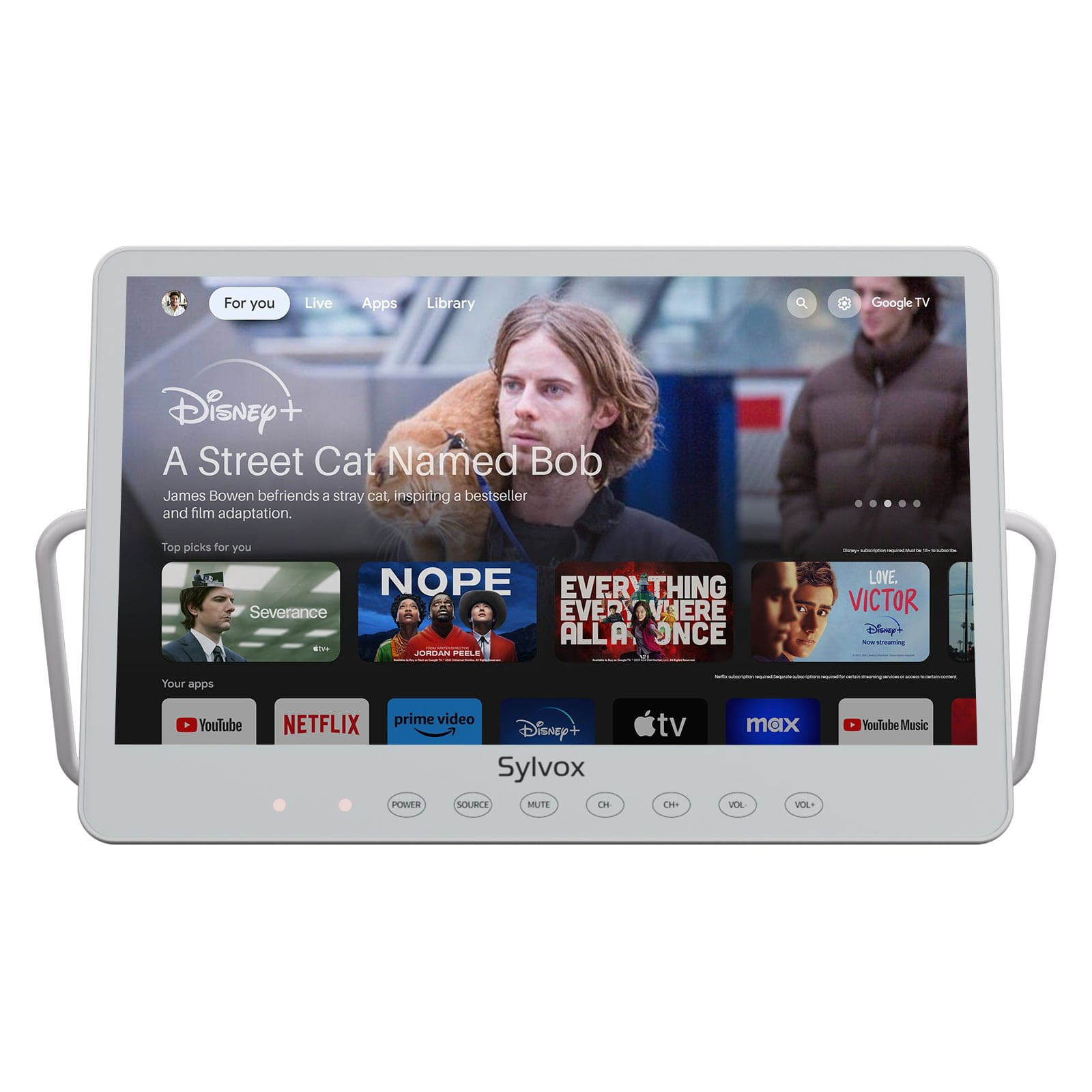 Portabel Utomhus TV Sylvox Smart 15,6tum