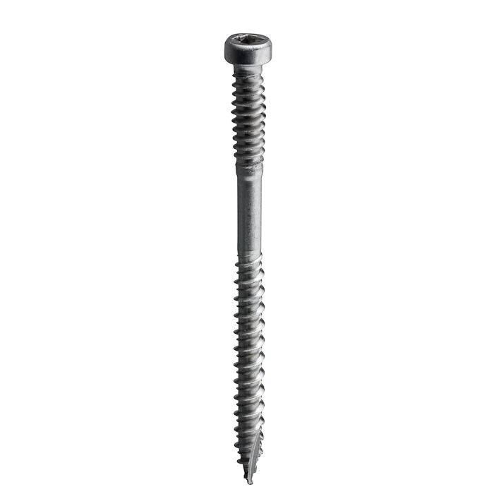 TRALLSKRUV 4,5 X 45 A2 200 ST Trallskruv Grabber TREX A2 ROSTFRI, 4,5 X 45