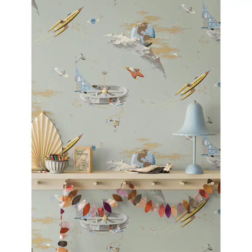 Tapet Boråstapeter Fairyland Space Adventure 8154