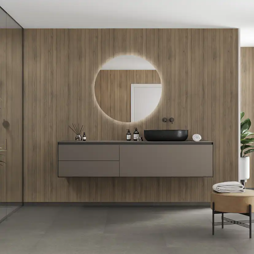 Våtrumsskiva Fibo 2164-M0500 Pure Oak 10x620x2400 mm