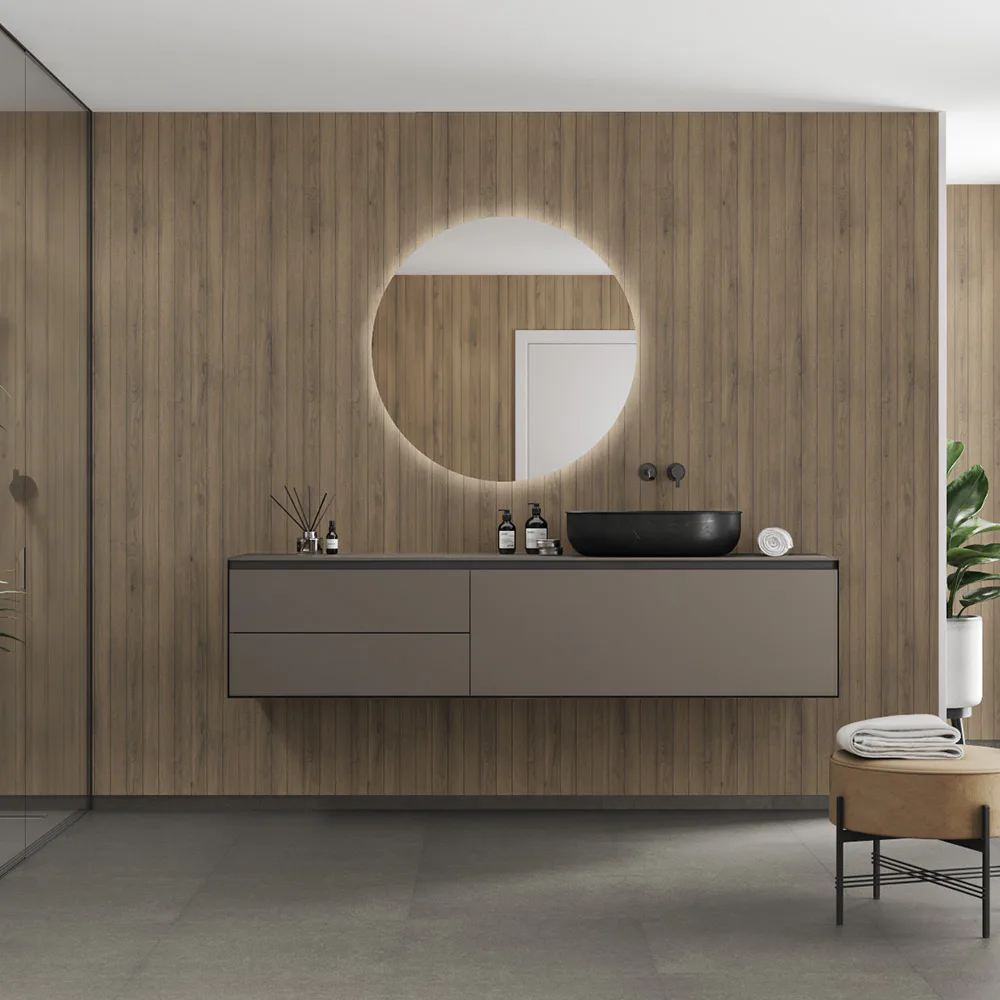 Våtrumsskiva Fibo 2164-M0500 Pure Oak 10x620x2400 mm