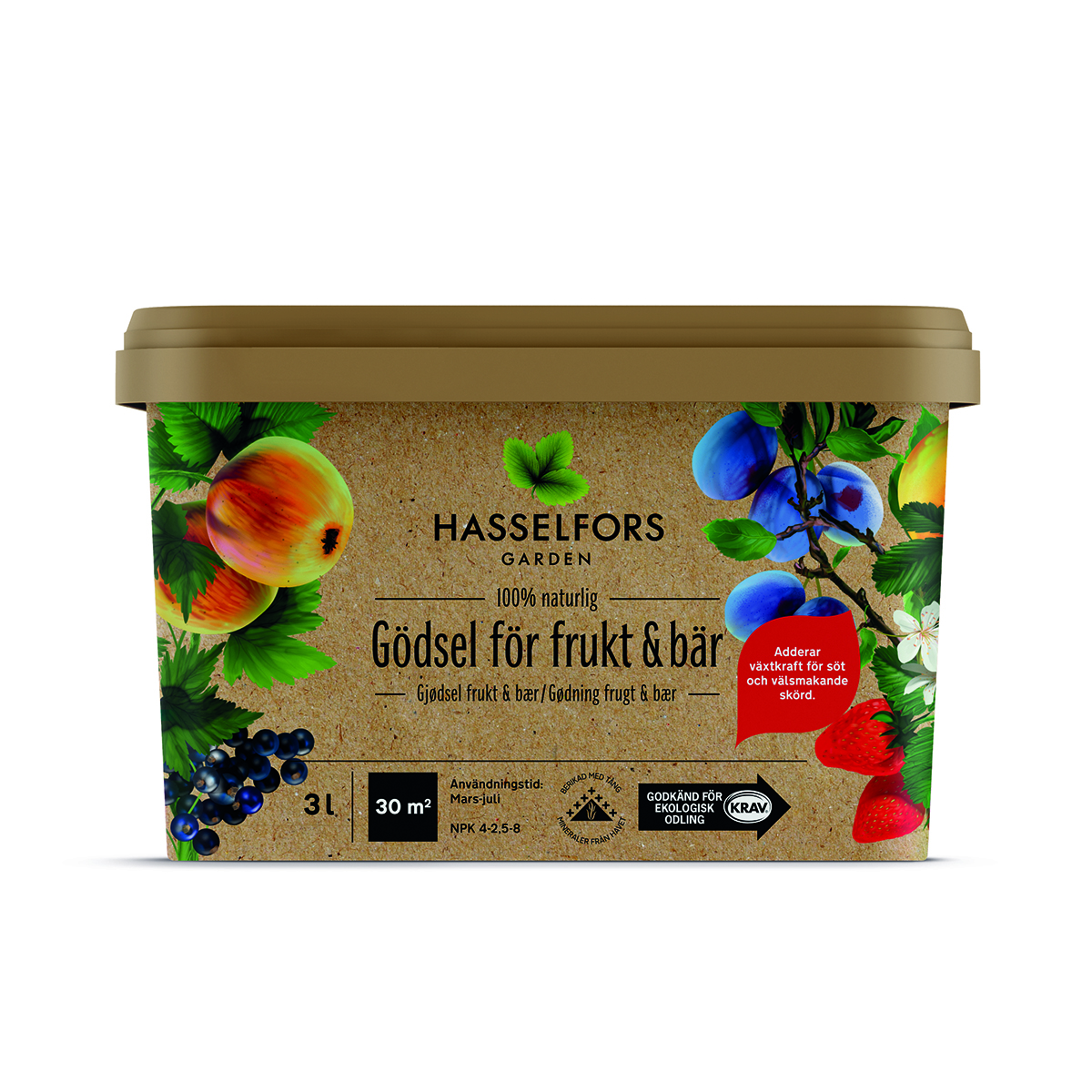 Gödsel Omnia Garden 3 L För Frukt & Bär
