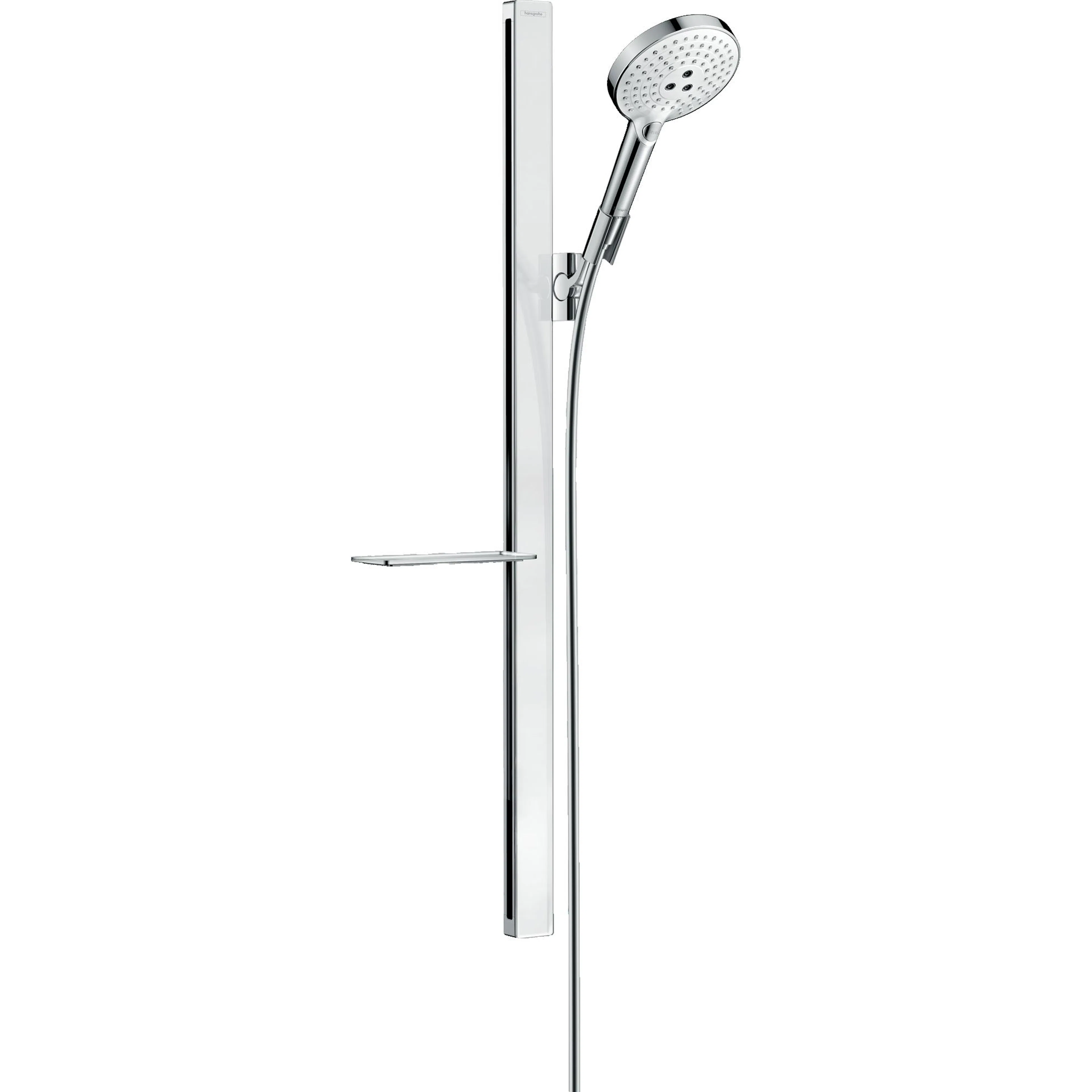 Raindance Select S Duschset 120 3jet med duschstång 90 cm oc Vit/Krom