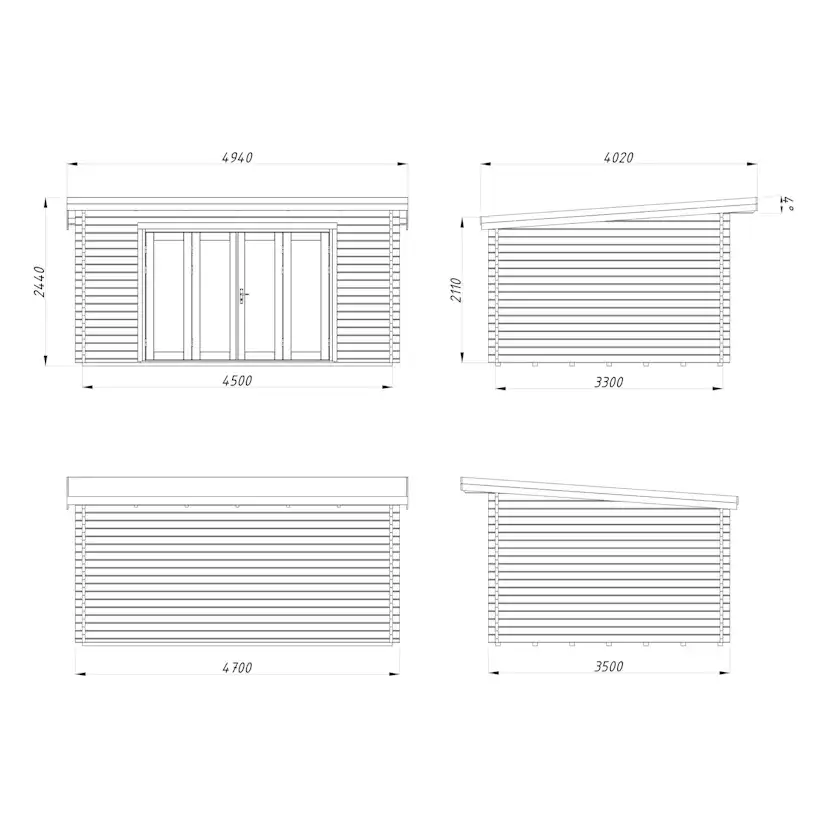 Lea 14,9 m2 (inv. 14,2 m2) Obehandlad