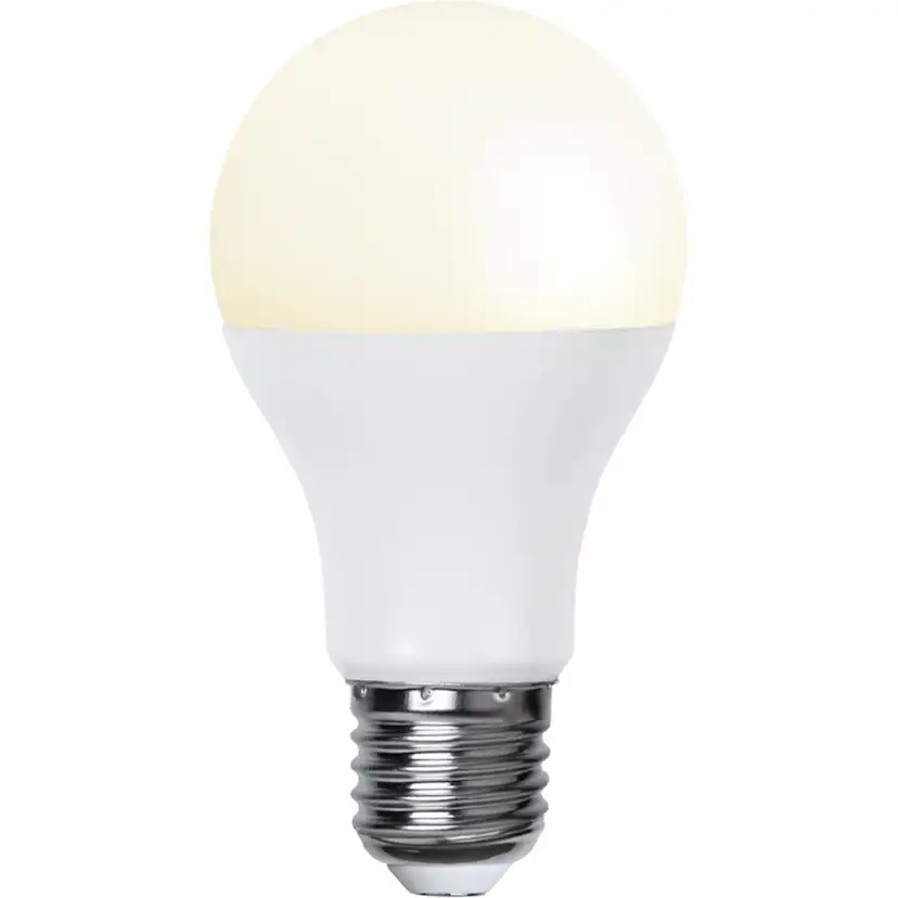 LED-lampa Star Trading E27 A60 Twilight Sensor Opal 9,6W 1055lm