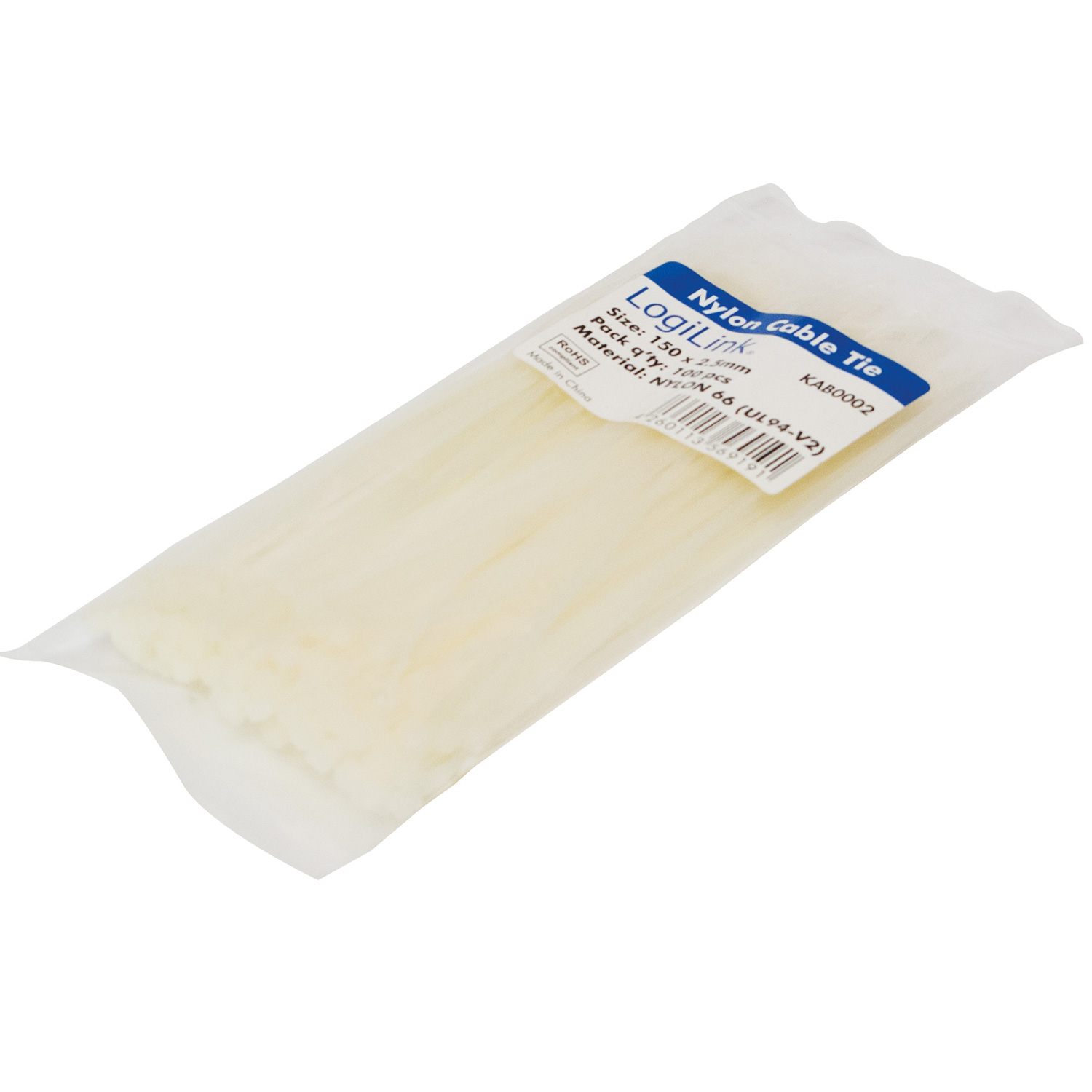 Buntband LogiLink 150x2,5 mm 11kg 100 st