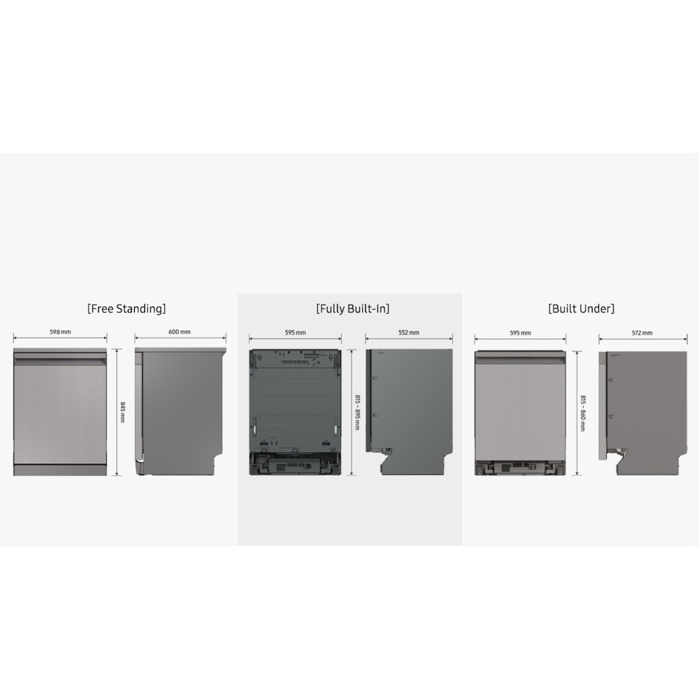 Diskmaskin Samsung DW60BB890UAPET