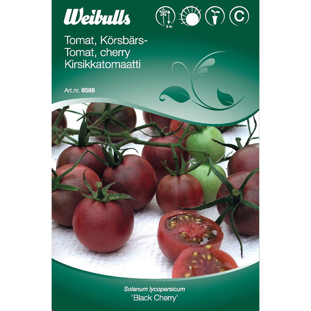 Frö Tomat Weibulls Black Cherry