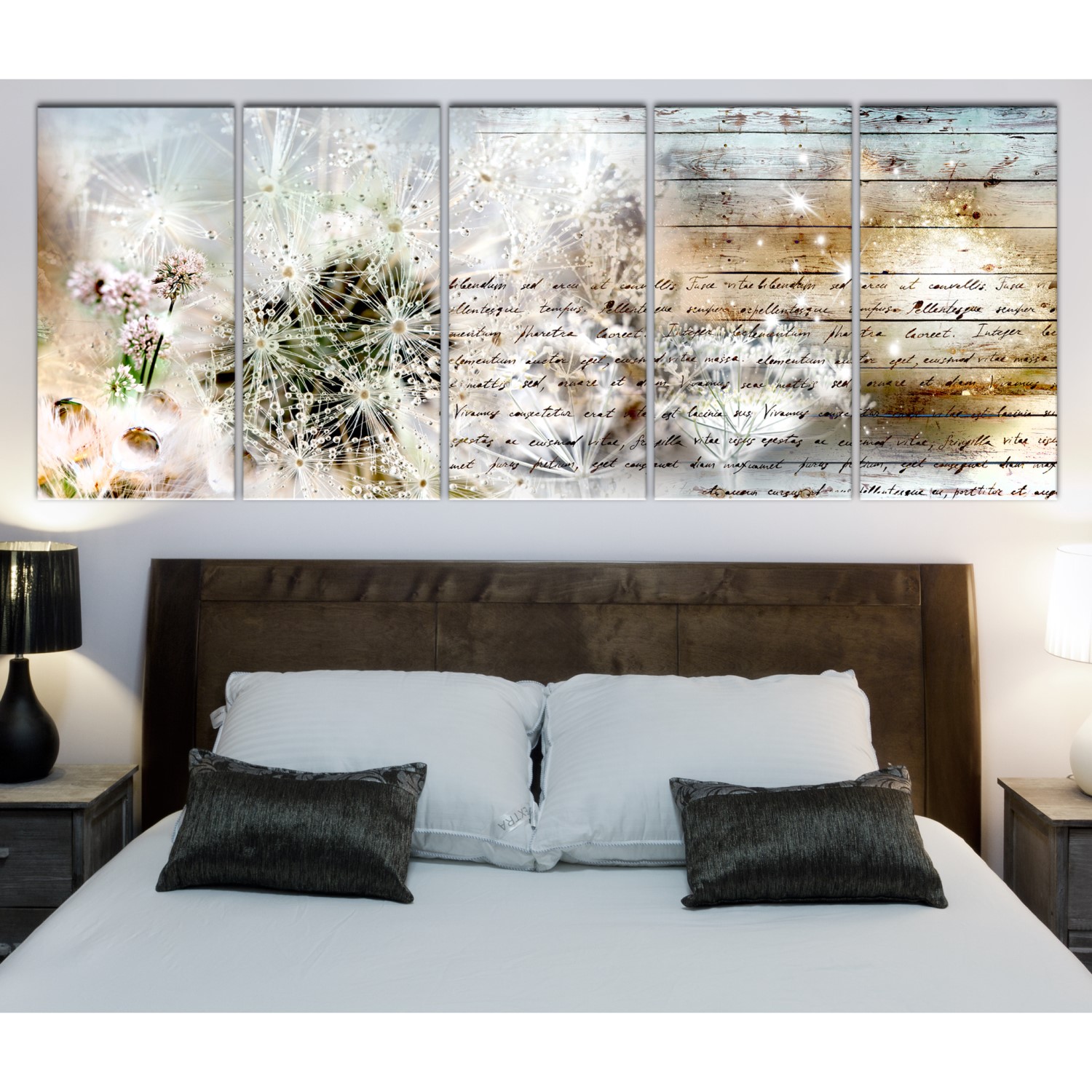 Tavla Arkiio Abstract Dandelions I