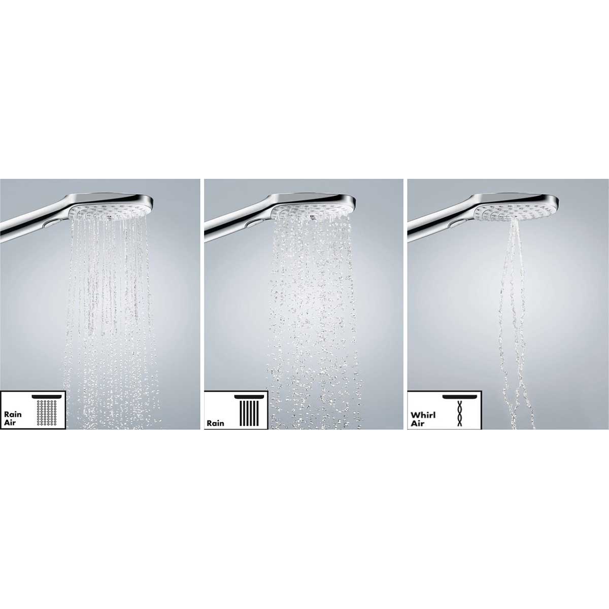 Duschset Hansgrohe Raindance Select S 120 3jet 90 cm Vit/Kro Vit/Krom