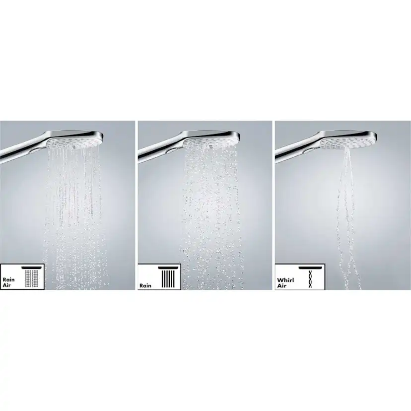 Duschset Hansgrohe Raindance Select S 120 3jet 90 cm Vit/Kro Vit/Krom