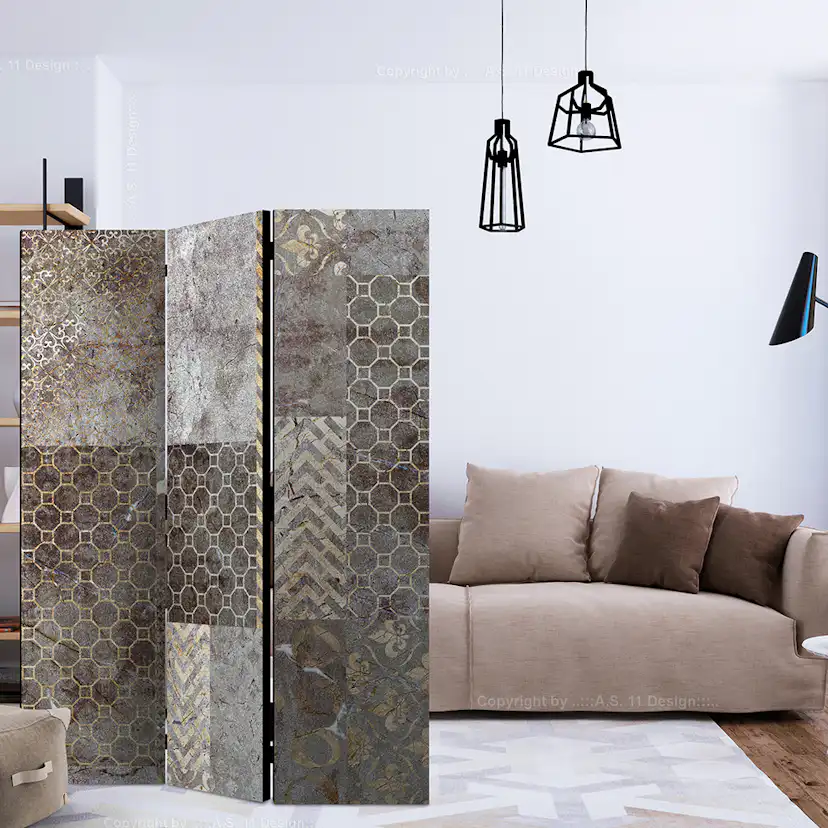 Rumsavdelare Arkiio Geometric Textures 135x172 cm