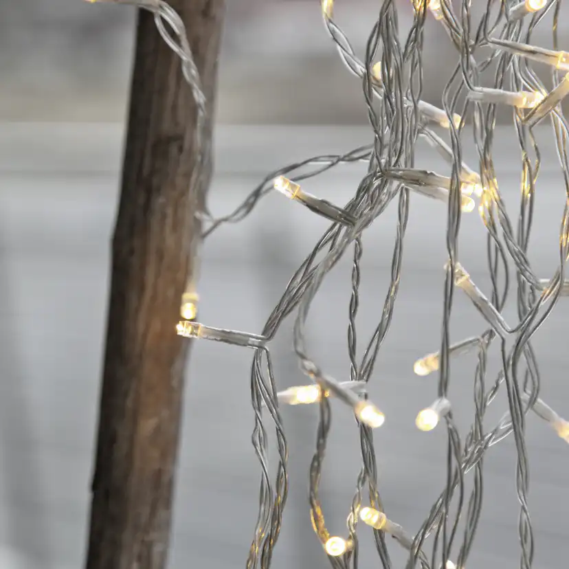 Ljusslinga Star Trading Serie LED Transparent