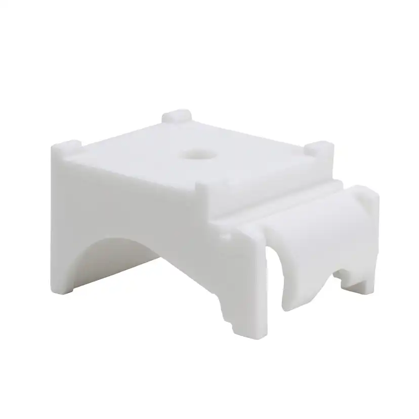 Gardintillbehör Kirsch Väggfäste för Elite-skenan Vit