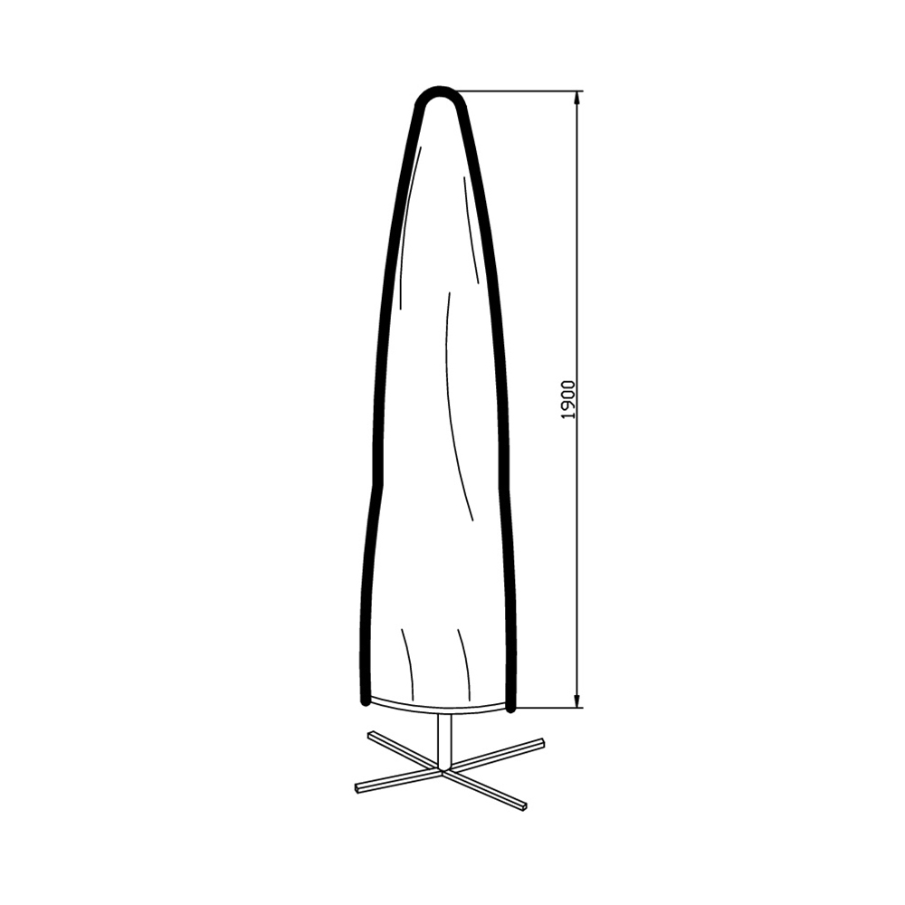 Parasollskydd Venture Home 190 cm