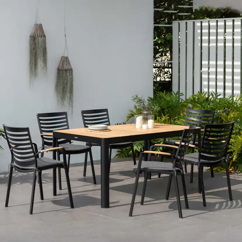 Trädgårdsfåtölj LifestyleGarden Portals carver 4-pack