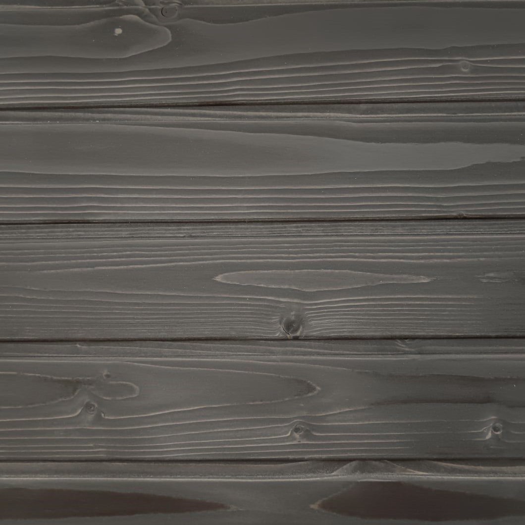 Bastupanel Aureskoski Gran STP 15x95 Svart/Smoke Färg: Svart