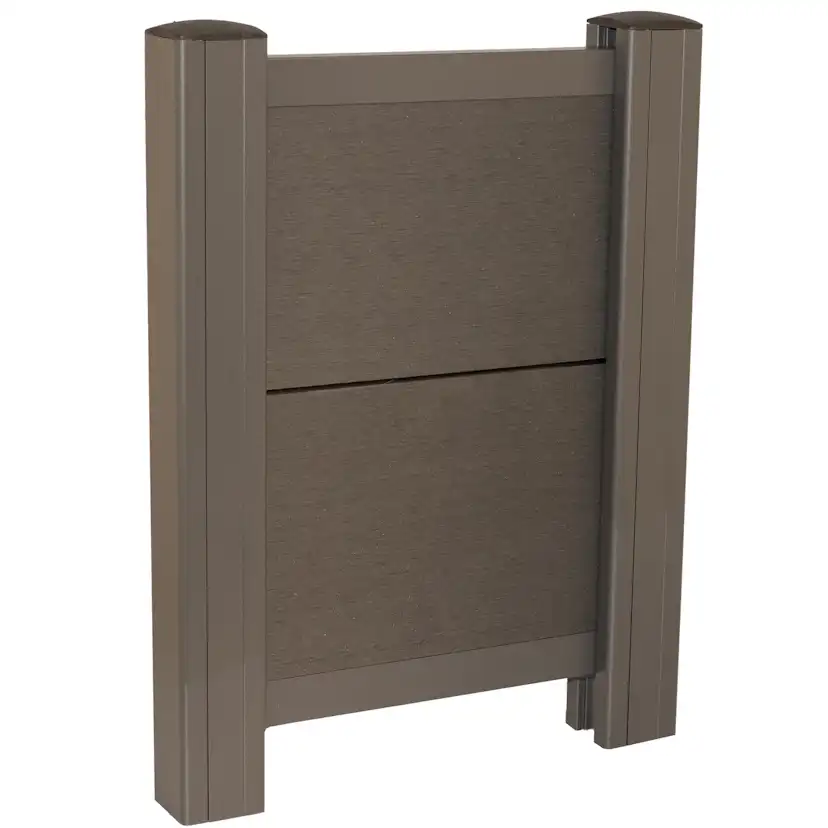 Staketset Hortus Komposit Borstat Höjd 179,9 cm