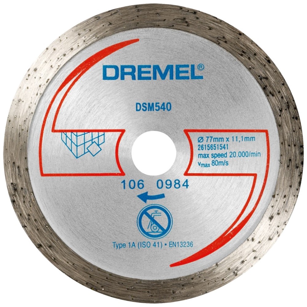Diamantkapskiva Dremel DSM540 Kakel