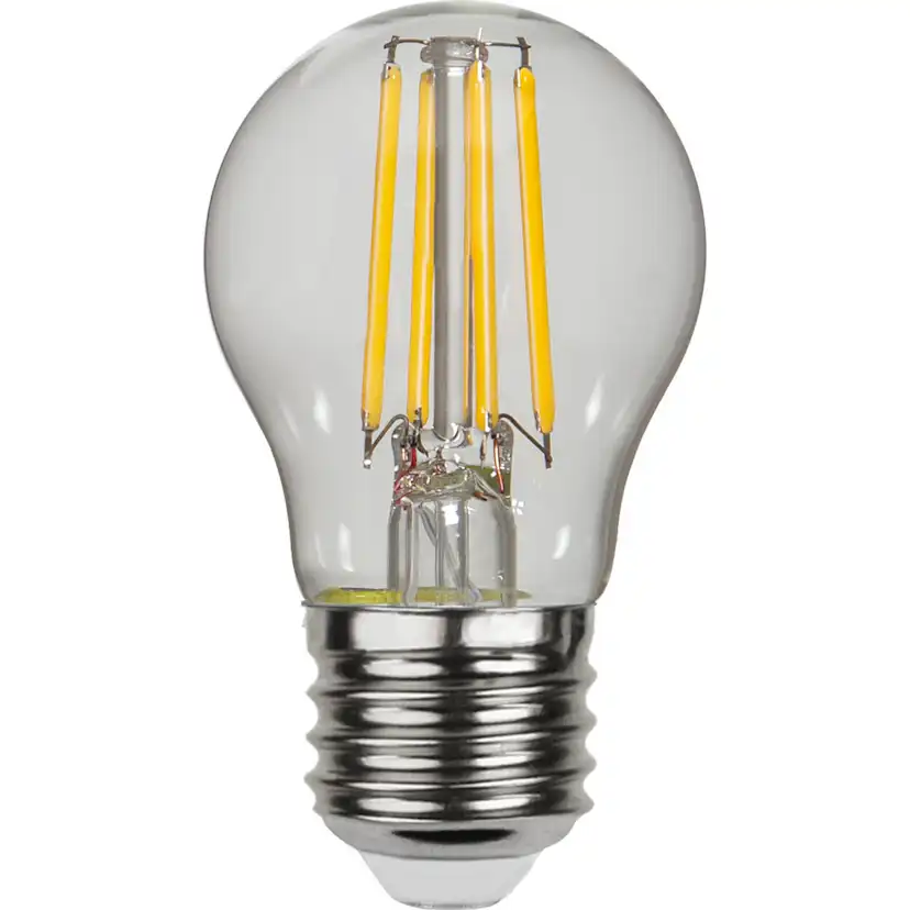 LED-lampa Star Trading Filament E27 G45 Klar 5,9W