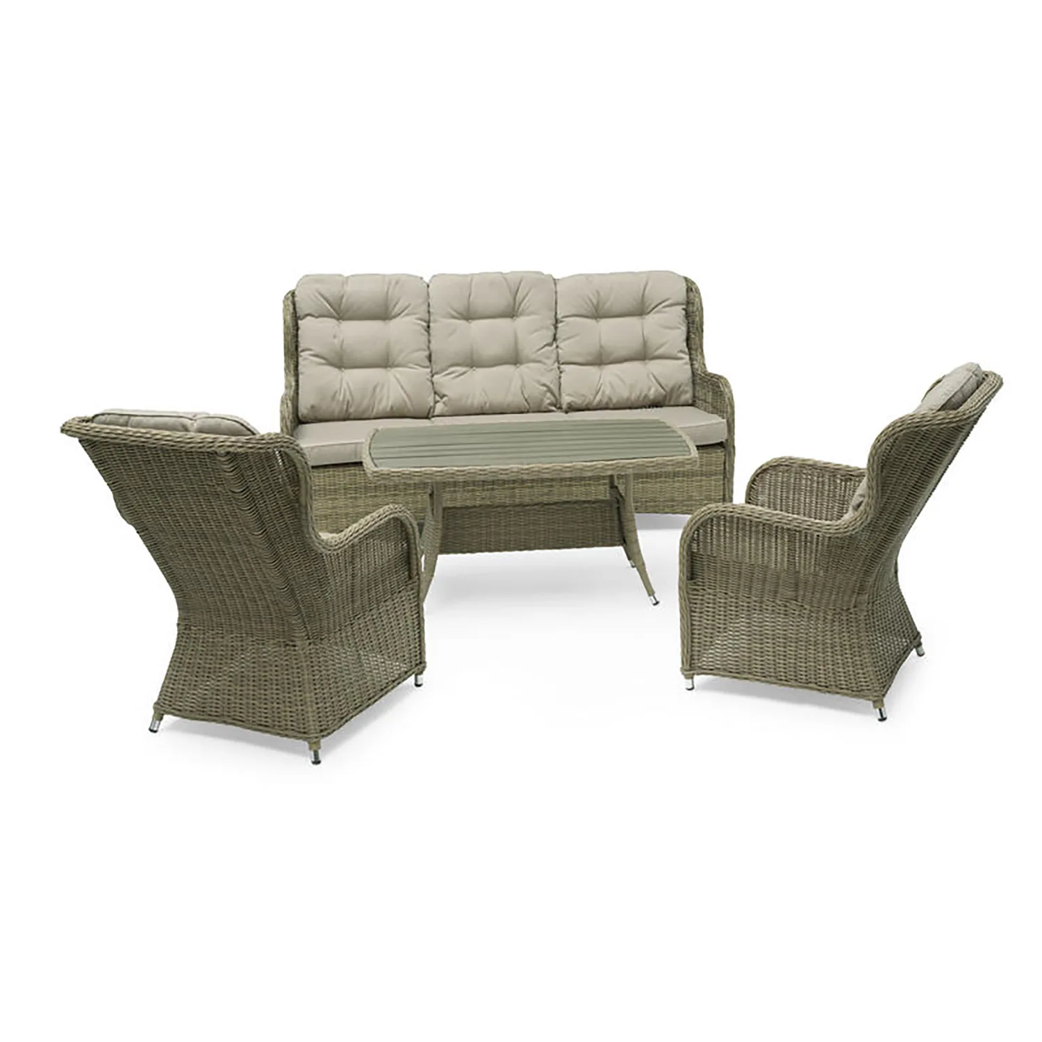 Loungeset Hillerstorp Lotus 4-sits med Dynor