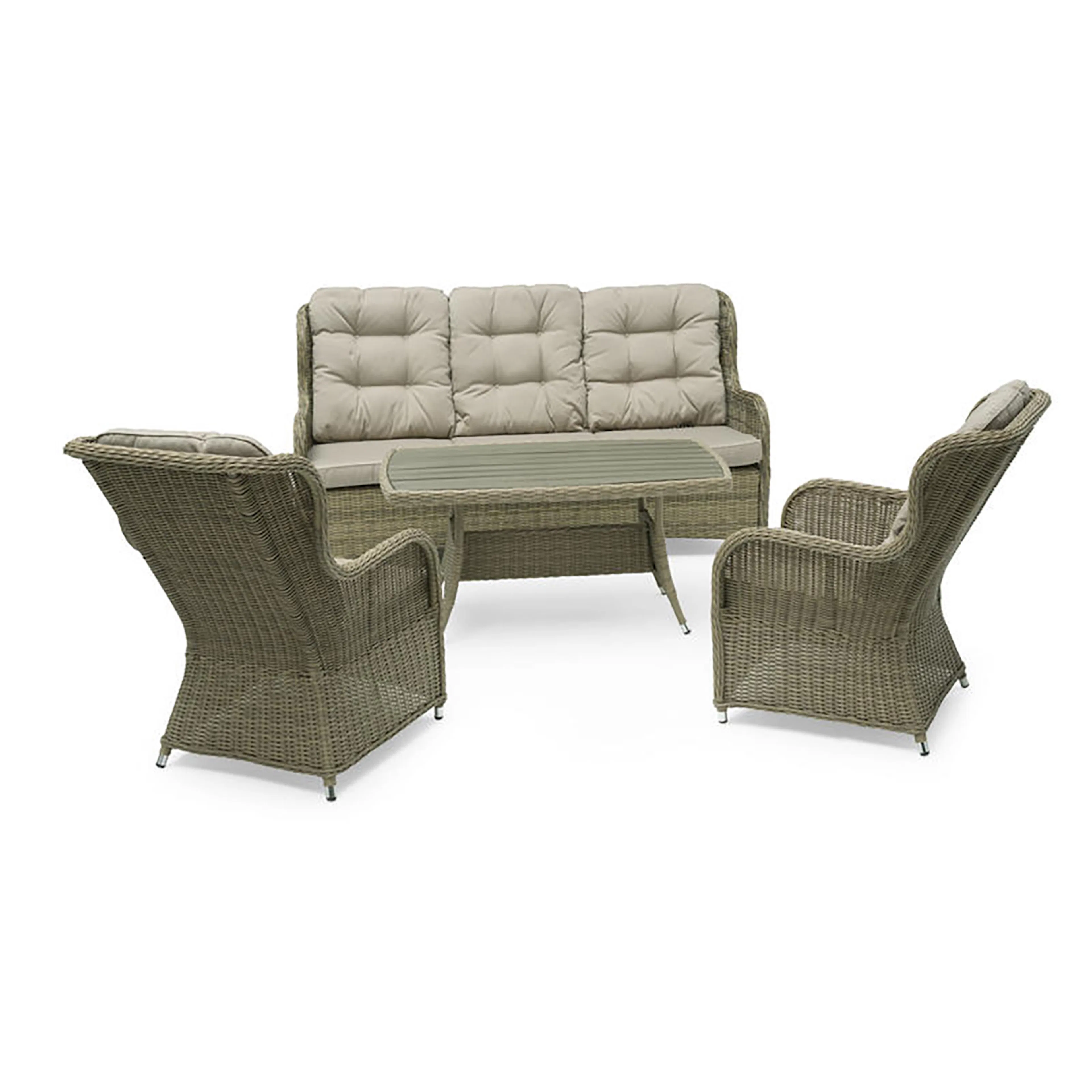 Loungeset Hillerstorp Lotus 4-sits med Dynor