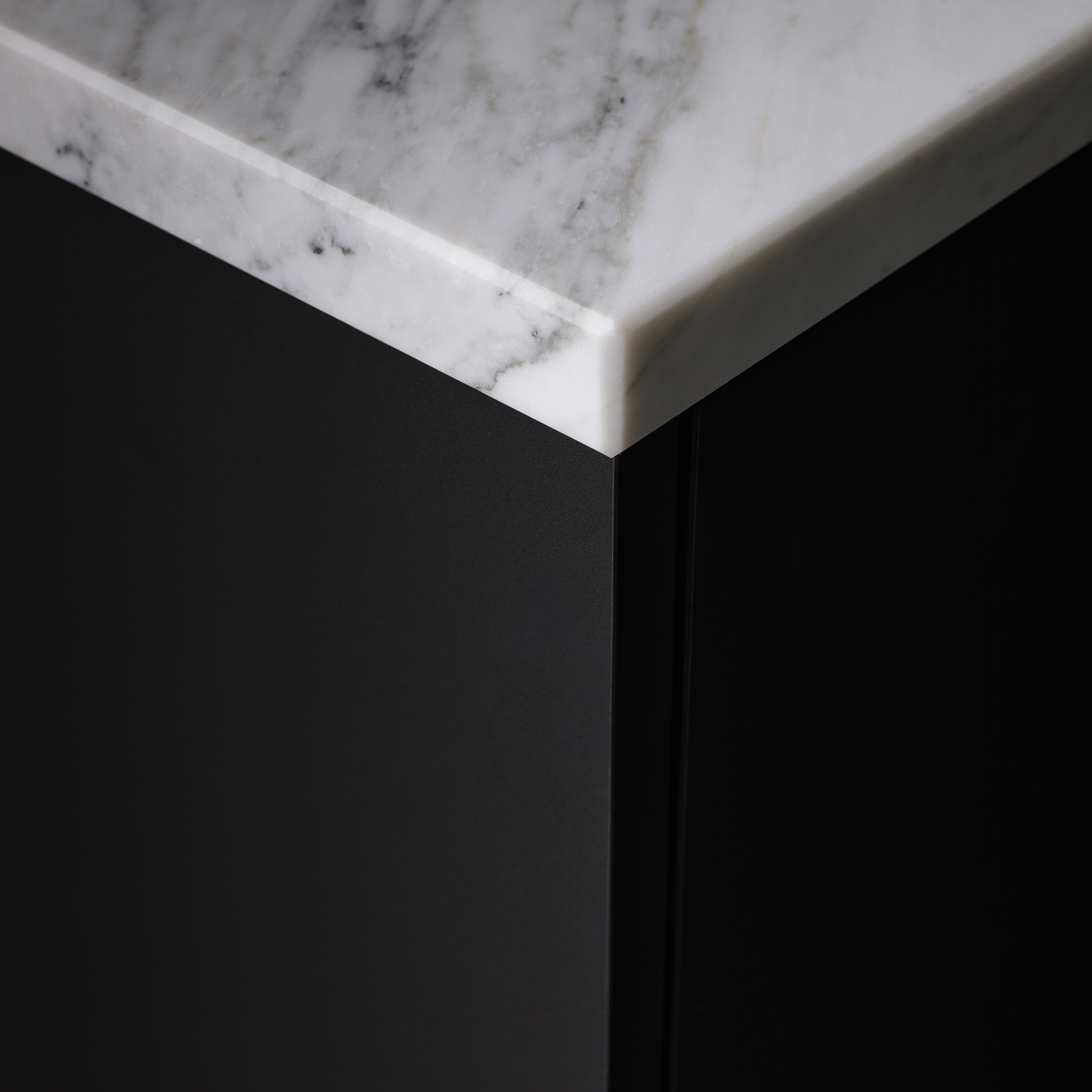 Bänkskiva Miller Badrum Sten City med 2 Underlimmade Tvättställ