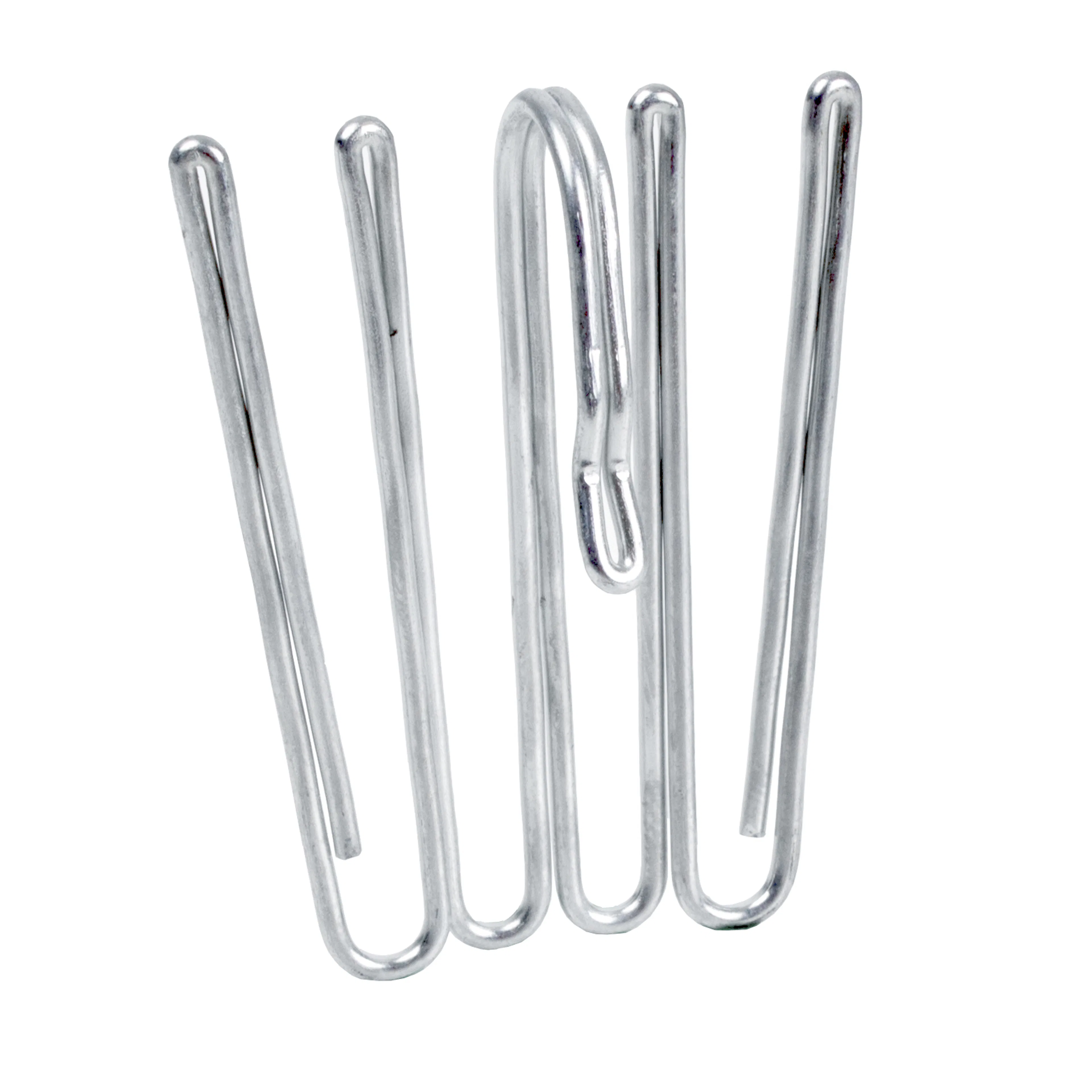 Gardintillbehör Kirsch 4-Fingerkrok Hög 10st Nickel