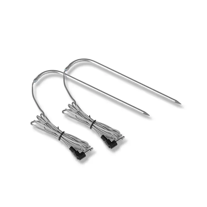 Elgrill Landmann 1192 Black 2023 med Gjutjärnsgaller med Inbyggd Termometer & Sidobord