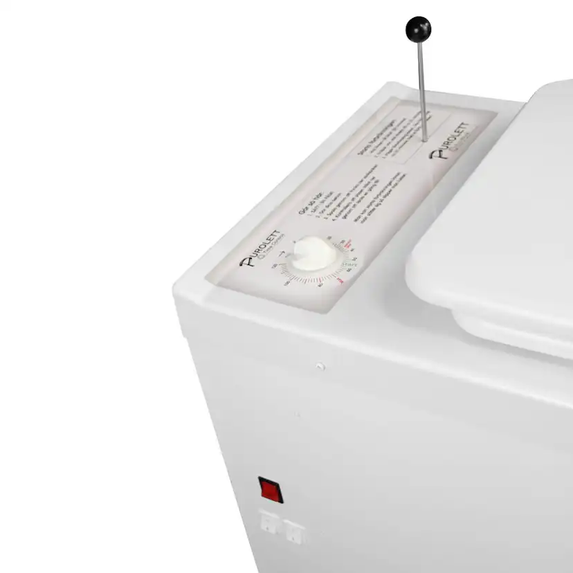 Förbränningstoalett Purolett Eco Royal Vit med Påsar