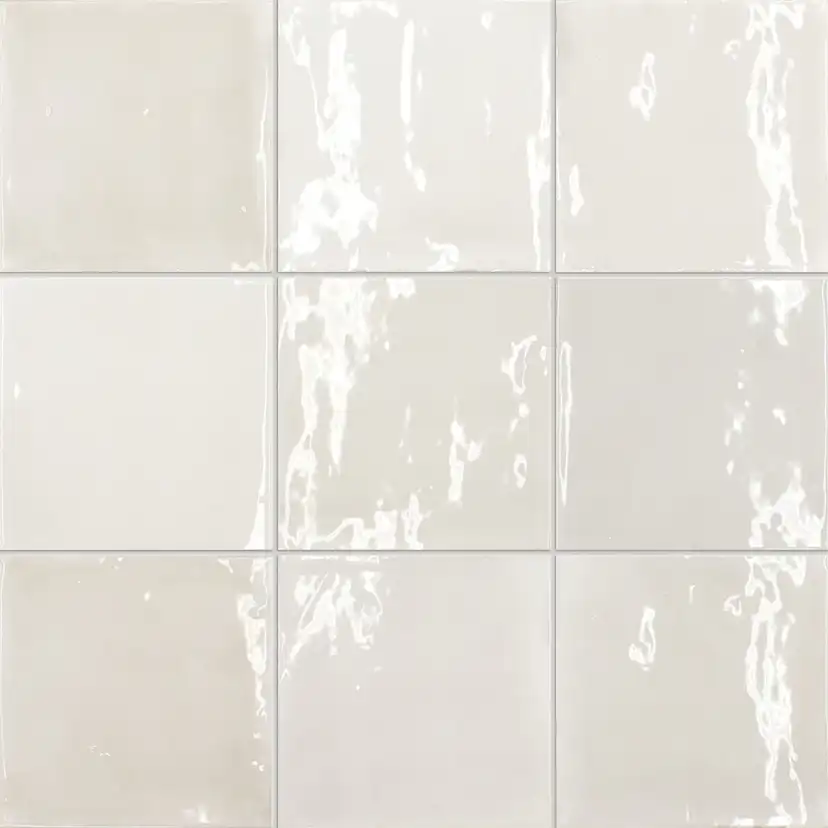 Kakel Lhådös Bristol Seashell 12,5x12,5 Blank cm