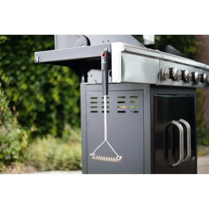 Grillborste Landmann i Rostfritt Stål