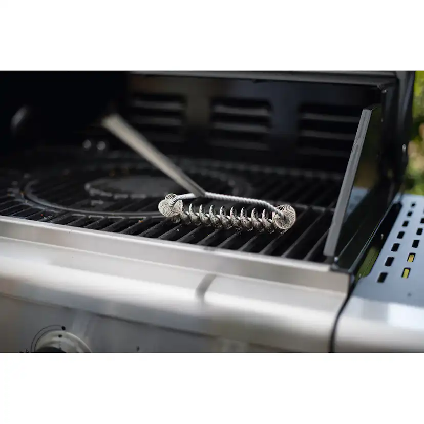 Grillborste Landmann i Rostfritt Stål