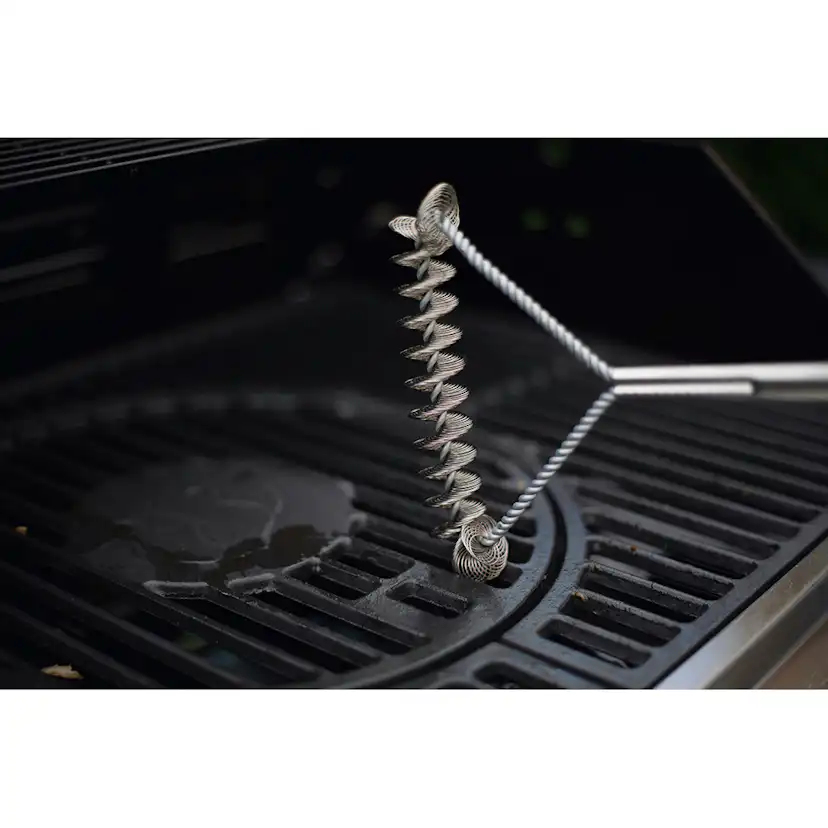 Grillborste Landmann i Rostfritt Stål