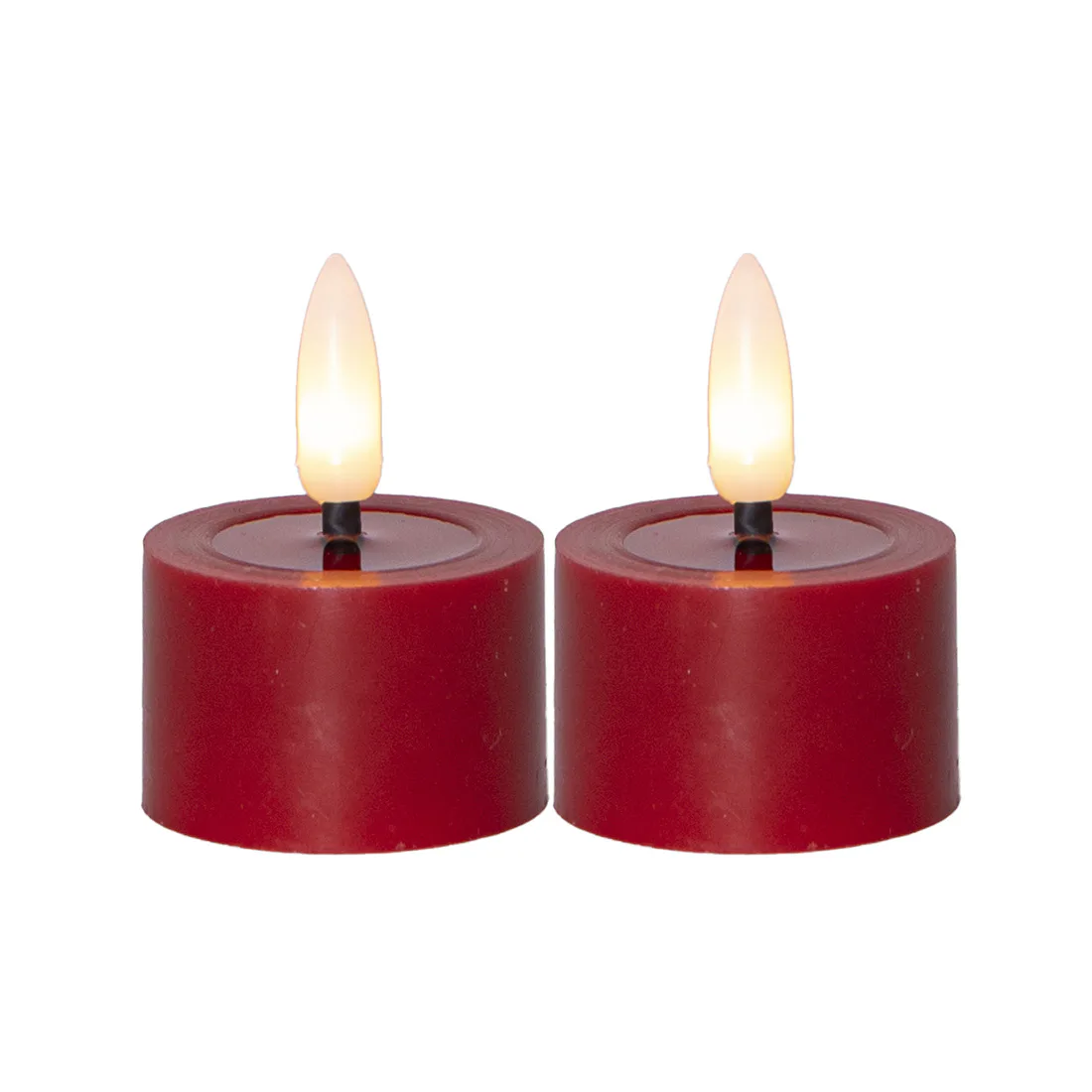 LED-Värmeljus Star Trading Flamme Flow 4x5 cm 2-pack